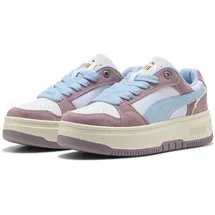 Puma Rebound Femme Low Weiß/Haute Tropic/Plum Jam 37,5