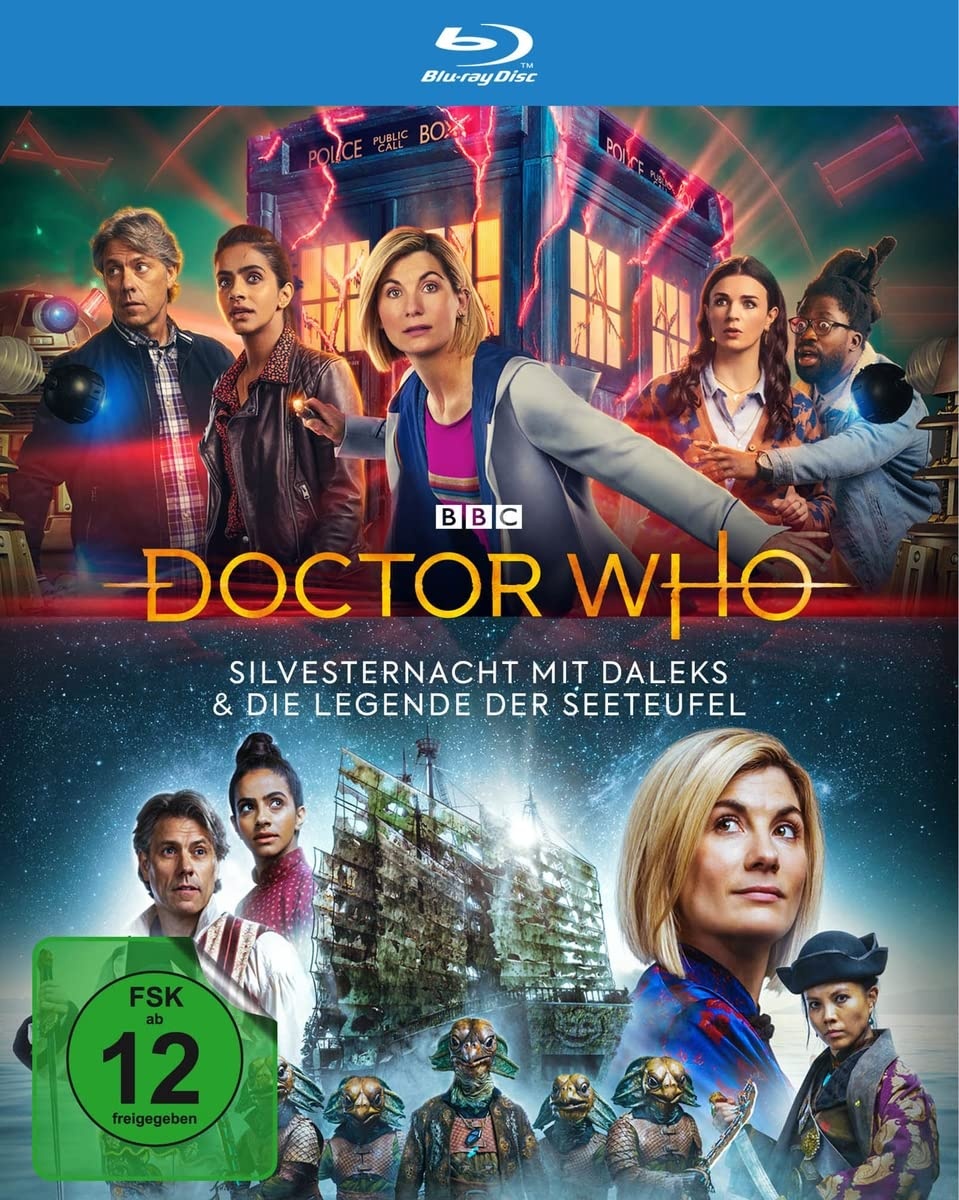 Doctor Who - Silvesternacht mit Daleks / Die Legende der Seeteufel [Blu-ray] (Neu differenzbesteuert)