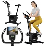 trex sport Heimtrainer Fahrrad TX-350MB RIZE | |Pulssensoren, extrem leises Magnetbremssystem mit 10 Widerstandsstufen, 5 Sitzhöhen, 120 kg belastbar (BLACK NIGHT)