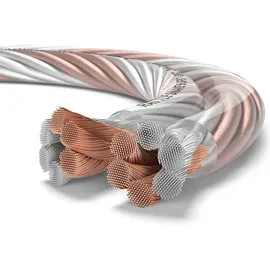 Oehlbach Rattle Snake 6 SP-60 Lautsprecherkabel, 4m Transparent