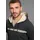 Bruno Banani Sweatjacke moderner Brustprint Gr. M (48/50), anthrazit melange, , 57805329-M