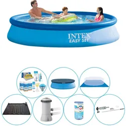 Pool Plus Zubehör - Intex Easy Set Rund 366x76 cm EINHEITSGRÖSSE