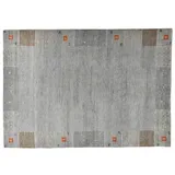 THEKO Wollteppich ¦ grau ¦ Wolle ¦ Maße (cm): B: 200 H: 1,6