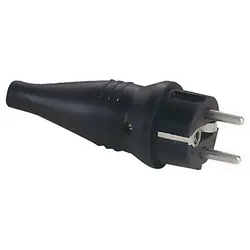 ABL Schuko Stecker Gummi Männlich (CP62)