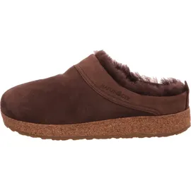 HAFLINGER Pantoffeln Dunkelbraun 46