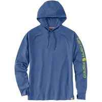 CARHARTT Force® Angler Graphic Hoodie, blau M