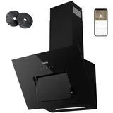 Ciarra VM6736MB Kopffreihaube 60 cm Schwarz