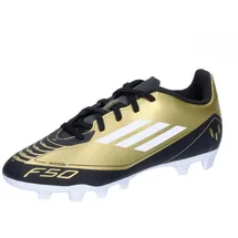 adidas F50 Club Messi FG Herren Gold/Footwear White/Carbon Black 47 1/3