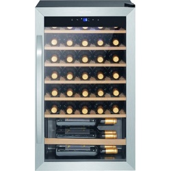 ProfiCook Getränkekühlschrank PC-WK 1235, 84 cm hoch, 48.2 cm breit, Weinkühlschrank für 36 Flaschen schwarz