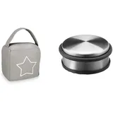 Relaxdays Türstopper Schwarz 5 cm