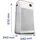 Clean Air Optima CA-509Pro Smart Weiß