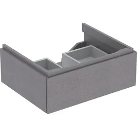 Geberit Waschtischunterschrank 1 Schublade 58 x 22 x 46,2 cm Sculturagrau