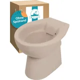Calmwaters Stand-WC mit WC-Sitz Beige