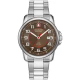 Swiss Military hanowa Unisex Erwachsene Analog Quarz Uhr mit Edelstahl Armband 06-5330.04.005