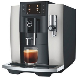 JURA Kaffeevollautomat 15582 E8 Platin (EC) schwarz