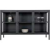 VCM Sideboard Brisbane Stahl Schwarz