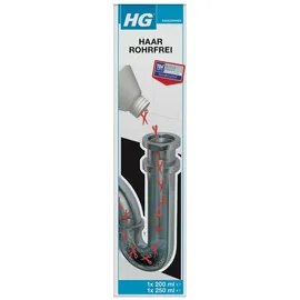 H G-VOGEL Haar Rohrfrei 200 ml + Bad- und Duschabfluss 250 ml
