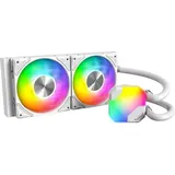 Montech Hyper Flow ARGB 240 AIO, White, CPU Wasserkühler, Weiss