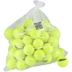Head Tennisbälle Reset (drucklos, Ballmaschine) gelb 72er im Polybag