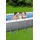 BESTWAY Power Steel Frame Pool Set mit Filterpumpe 404 x 201 x 100 cm, grau, eckig