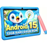 TABWEE K10 Kinder Tablet 10 Zoll, 12 GB RAM + 64 GB ROM (TF 2 TB) Kids Tablet Mi
