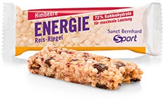 Sanct Bernhard Sport Barre de riz énergétique aux framboises - 50 g