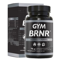 BRNR Pre Workout Fitness-Formel mit L-Carnitin, Citrullin, Arginin, Stoffwechsel-Matrix mit Cholin, Aminosäuren hochdosiert,
