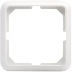 Elso 224104 Rahmen 1-fach FASHION Thermo reinweiß