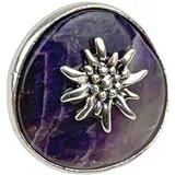 Allgäu Rebell Eva lila Fingerringe, Damen, Messing, Fingerring