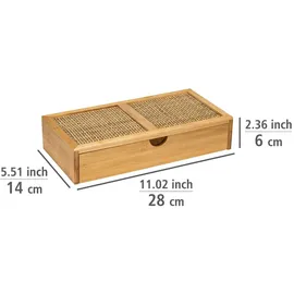 Wenko Badbox Allegre 28 x 14 x 6 cm 1-tlg. braun