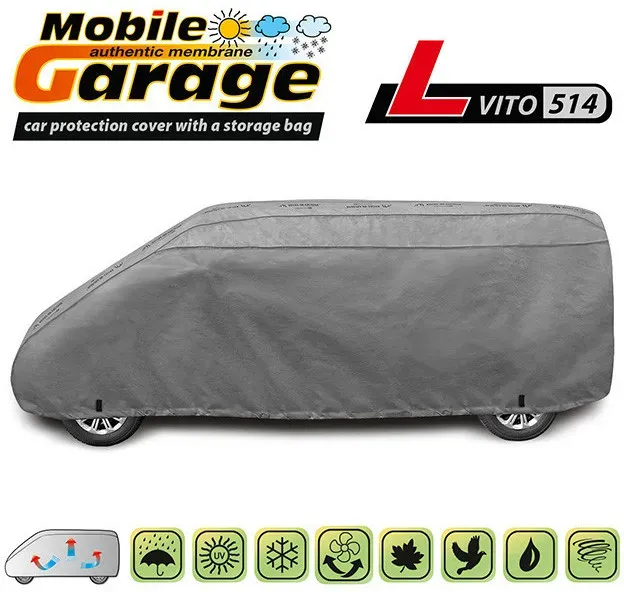 Hochwertige Kegel-Abdeckung für VITO‐Serie Mobile Garage L514 520×180 cm