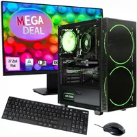 Hyrican Gaming-PC + MSI PRO MP273ADE SET AMD Ryzen