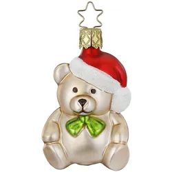 Christbaumschmuck 7cm Glasfigur Teddybär Weihnachtskugeln Weihnachtsbaumschmuck