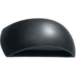 Wandleuchte Wandlampe Keramik Glas Schwarz Esszimmer Wohnzimmer Schlafzimmer