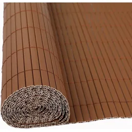 Estexo Sichtschutzmatte 180 x 300 cm Braun PVC