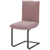 KOINOR Polsterschwingstuhl  Dining System 3 ¦ rosa/pink ¦ Maße (cm): B: 48 H: 94 T: 61