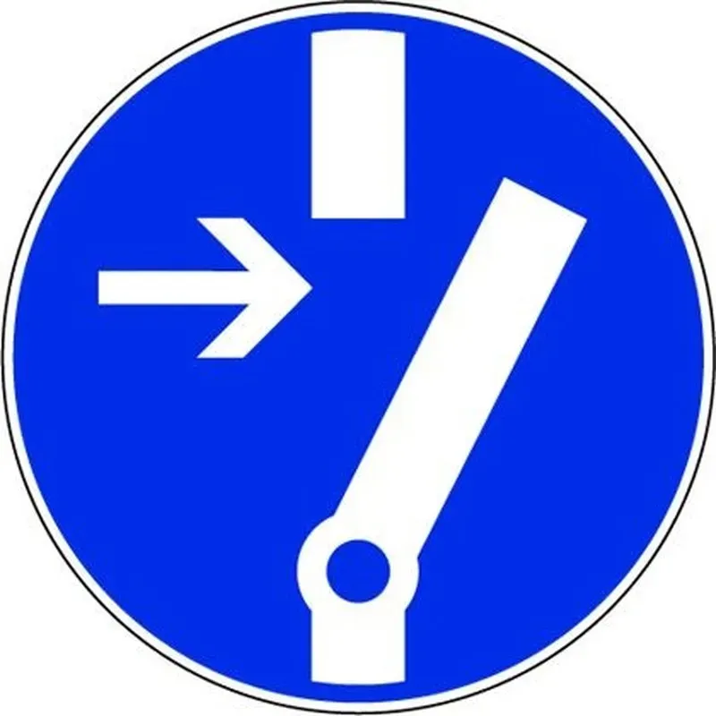 Klar Sicherheitskennzeichnung 7803/62