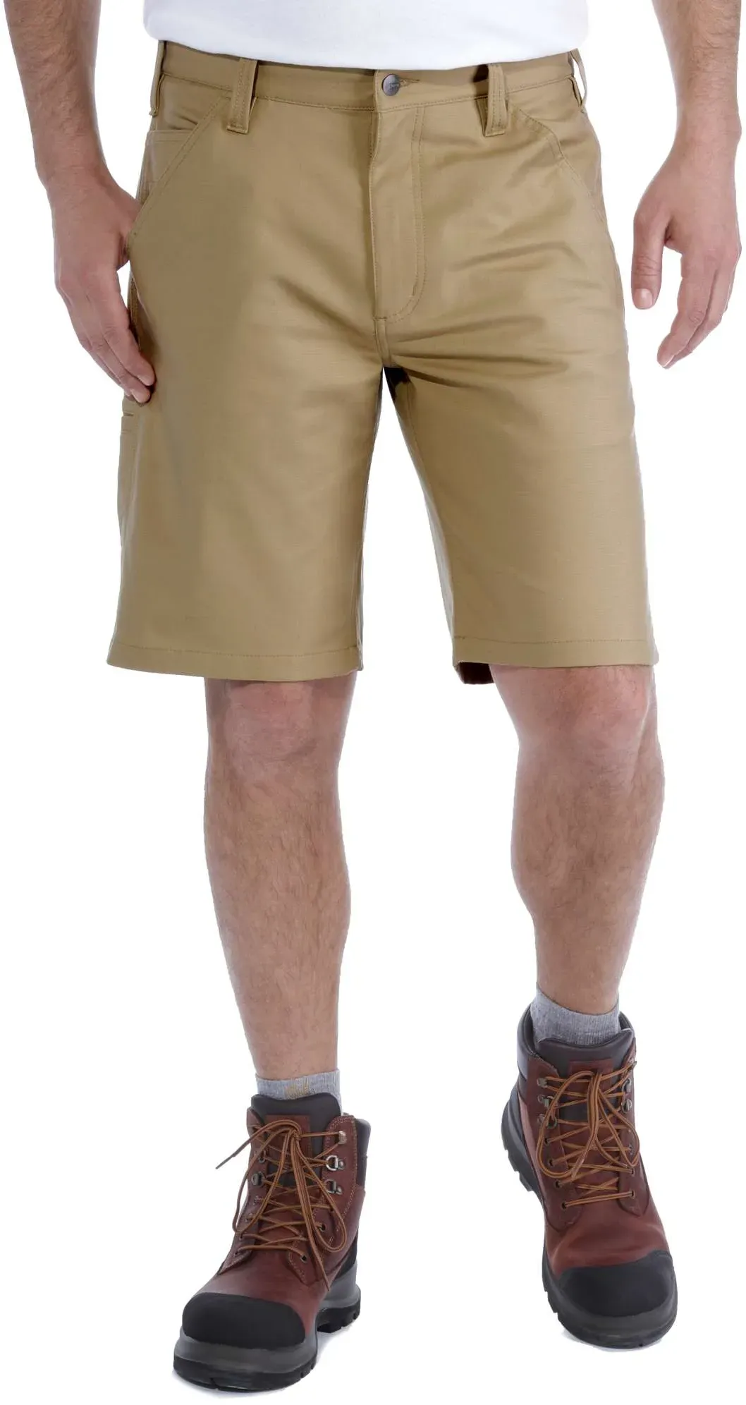 Carhartt rugged stretch canvas short 103111 - dark khaki - W31