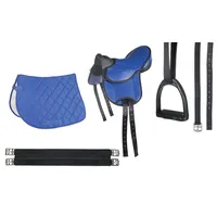 HKM Shettysattel Set Beginner, blau