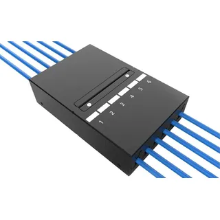 Digitus Konsolidierungspunkt-Box, 6 Ports Keystone-Module