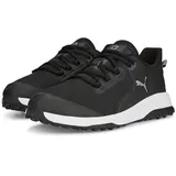 Puma Fusion Grip Golfschuhe Herren 02 black/silver/quiet shade 42