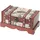 HMF Aufbewahrungstruhe Amerika 23 x 13 x 11 cm 1-tlg. braun