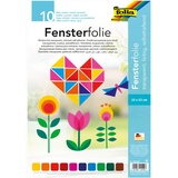 Folia Fensterfolie, mehrfarbig 10 Blatt