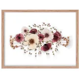 Bilderdepot24 Bilderrahmen Eiche beige 55x40 cm 1 St.