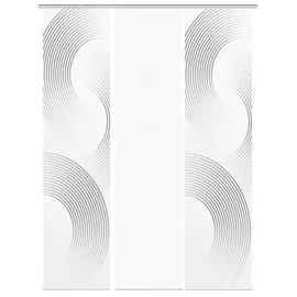 Vision S Schiebevorhang ¦ grau ¦ Synthetik ¦ Maße (cm): B: 60 H: 260