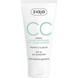 Ziaja Cc Cream Correctora Para Pieles Irritadas Y Sensibles - 50 Ml