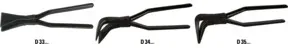 Bessey Falzzange gerade D331-80