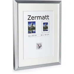 Bilderrahmen ZERMATT silber - silber