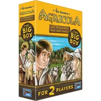 Lookout Agricola - Die Bauern und das liebe Vieh Big Box, Grundspiel + Erweiterung, Familienspiel, Brettspiel, 2 Spieler, 10+ Jahren, 30 Minuten, Deutsch
