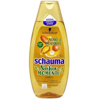 Schauma Natur-Momente Shampoo mit Arganöl & Macadamiaöl trockenes Haar 400ml